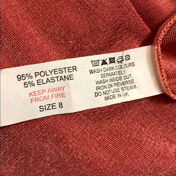 Little Mistress coral maxi dress. NWT - Picture 5 of 8